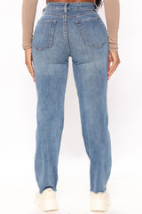 All You Can Straight Leg Jeans - Medium Wash