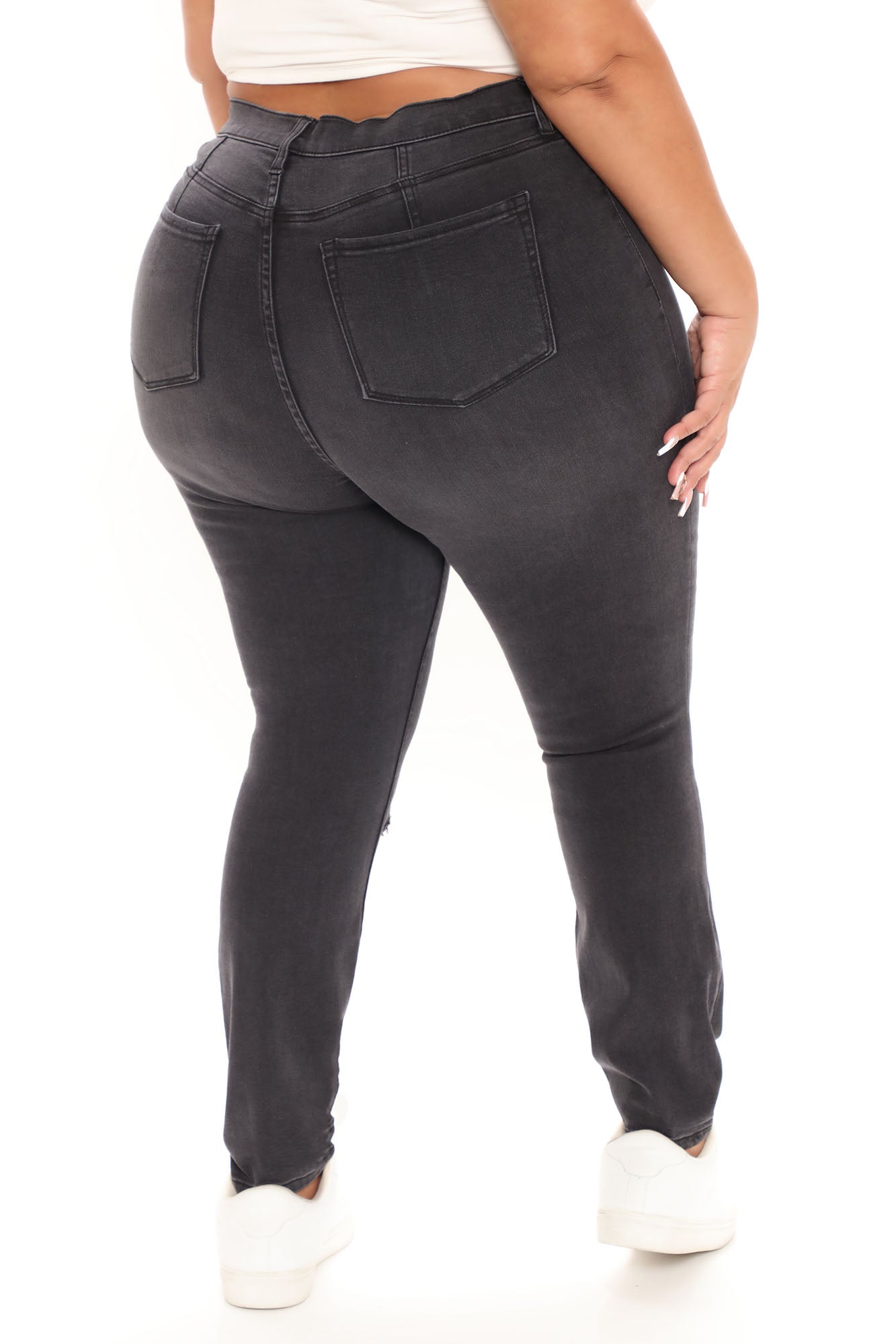 Our Favorite High Rise Skinny Jeans - Grey