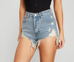 Casual And Chic Cut Off Shorts
