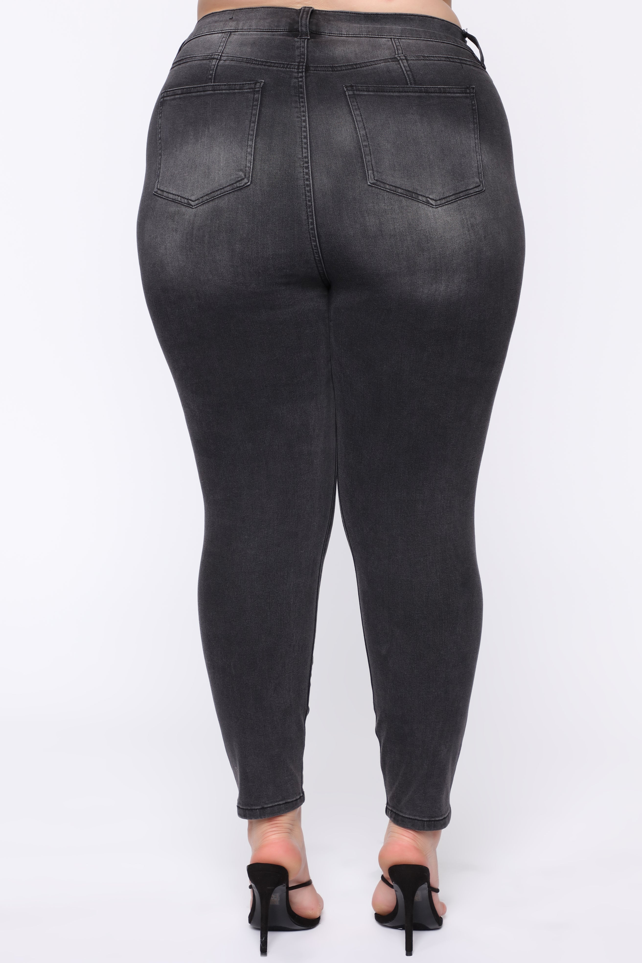 All For You High Rise Jeans - Black