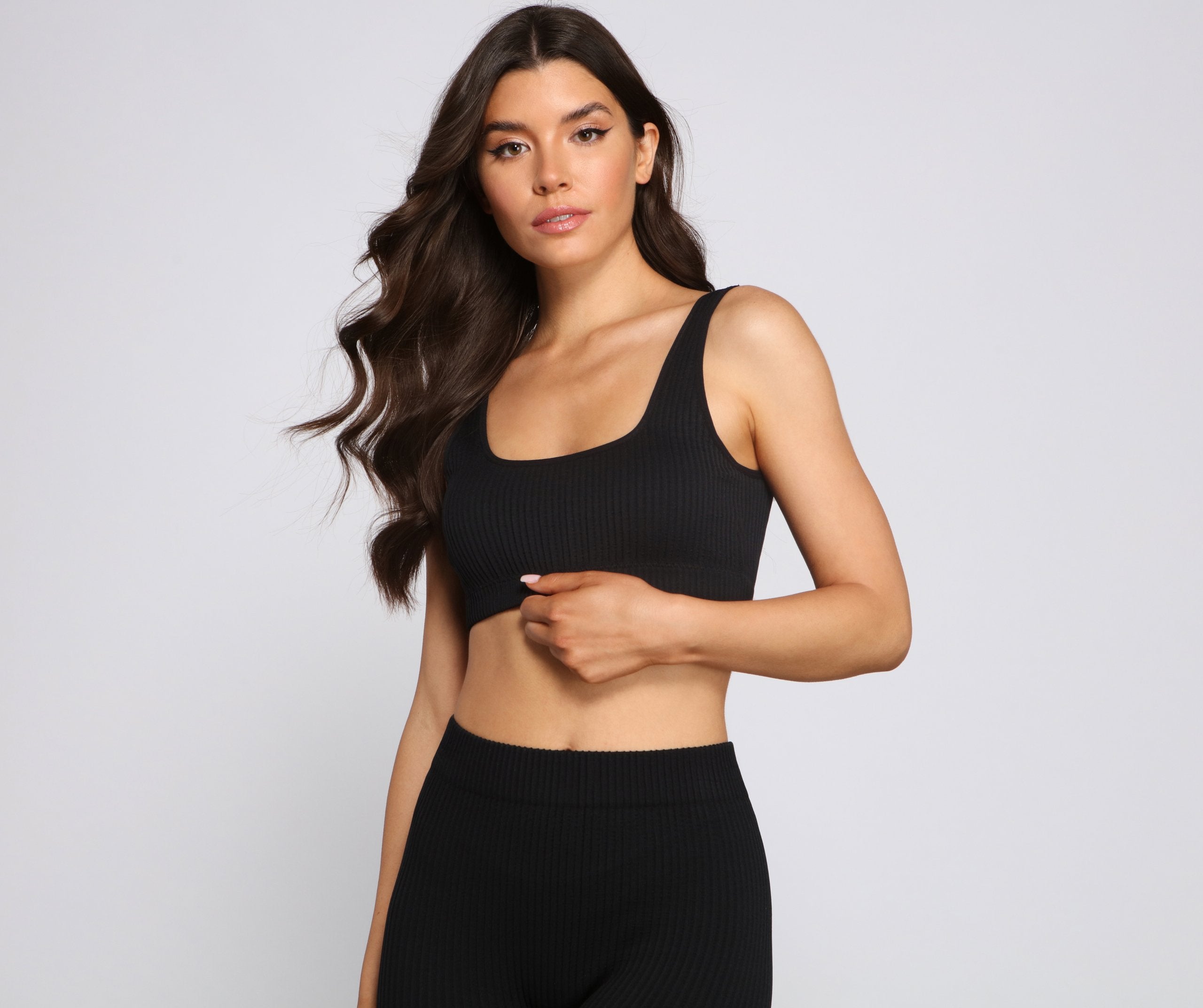 Chic And Seamless Ribbed Bralette