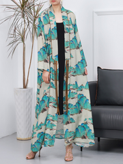 Spring Cardigan Long-sleeved A-Line Front And Open kimono