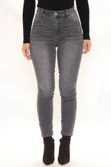 Jessica Skinny Jeans - Grey