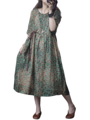 Timeless Appeal printed A-Line Dress