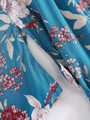 Attractive Cotton V-Neck Bohemian Stylish Kimono Jacket