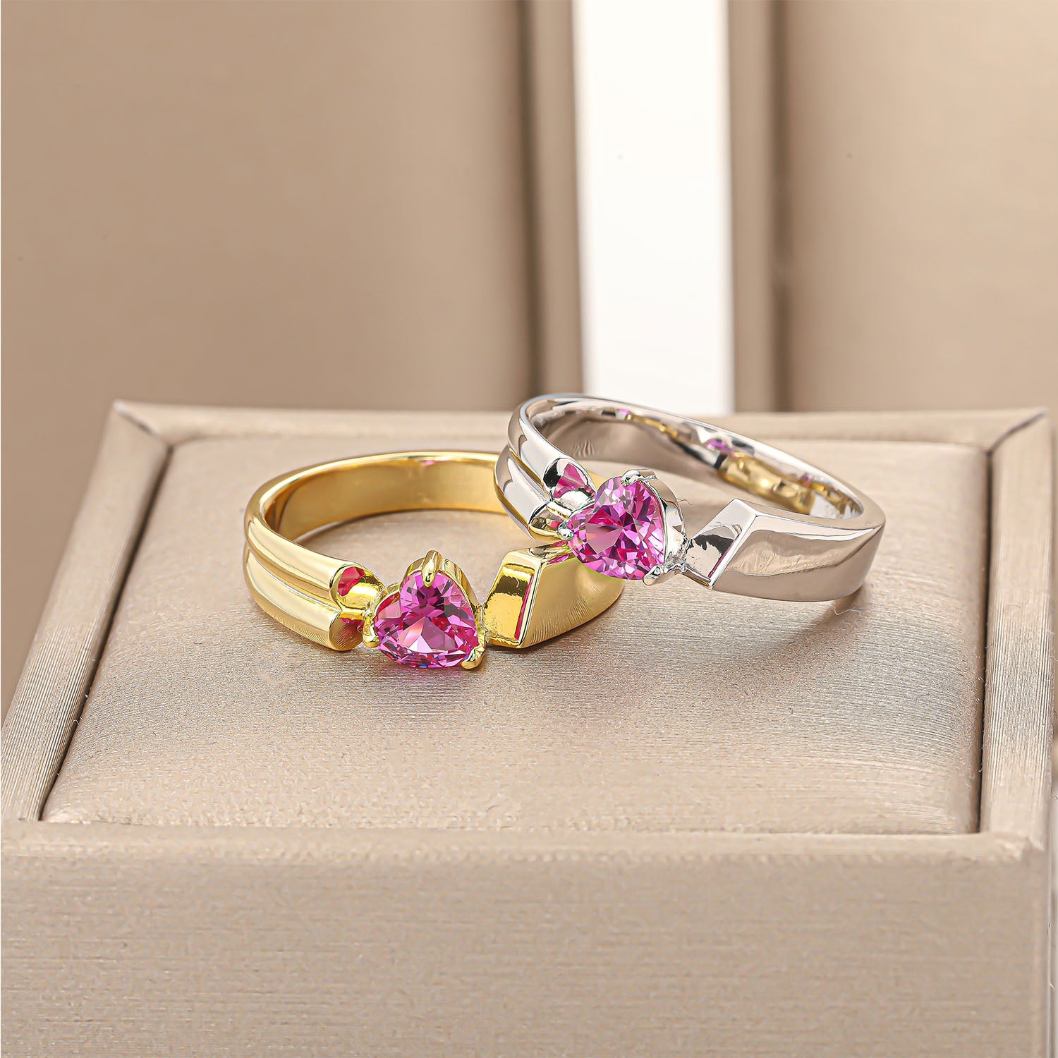Aura Heartshaped Diamond Ring