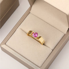 Aura Heartshaped Diamond Ring