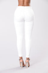 Lifestyle Jeans - White