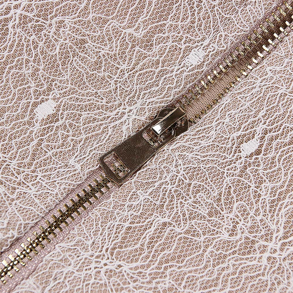 Strapless Sleeveless Lace Midi Bandage Dress
