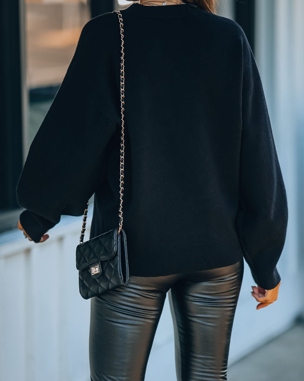 Lexa Knit Sweater - Black
