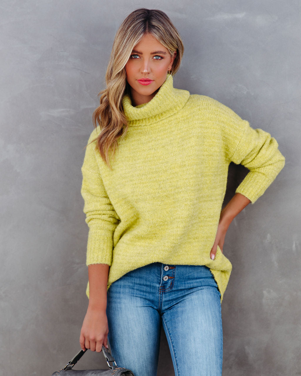 Layan Turtleneck Knit Sweater