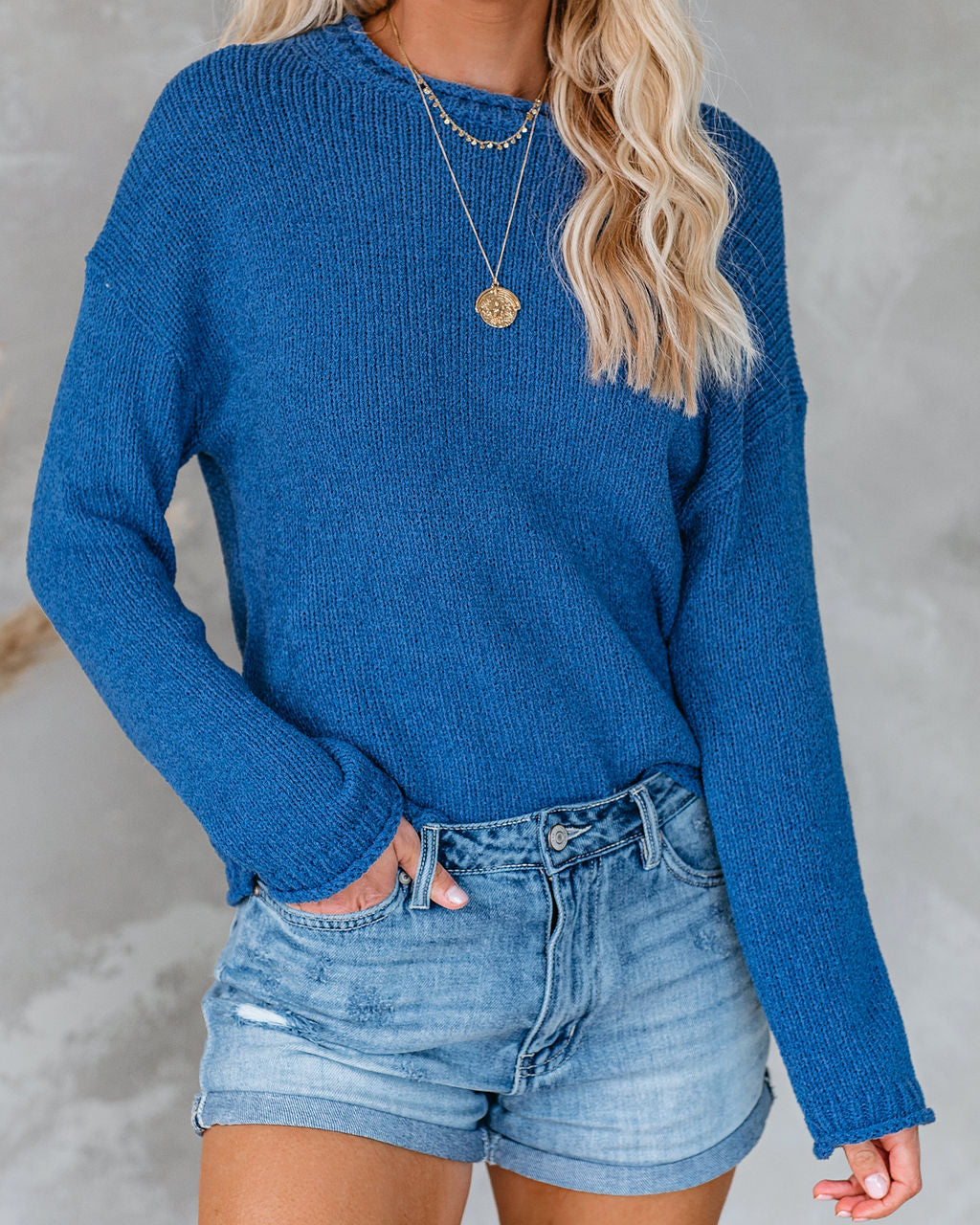 Catch The Ferry Knit Sweater