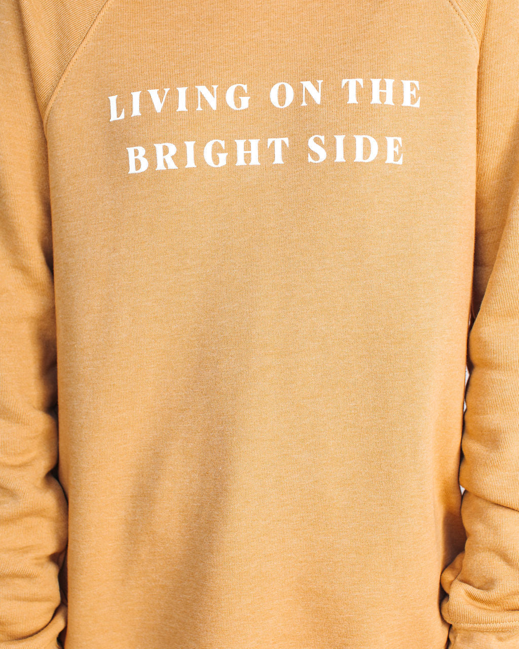 Living On The Bright Side Cotton Blend Pullover