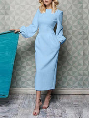 Long-sleeved Elegant Women's Suits Dress