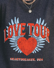 Love Tour Cotton Blend Sweatshirt