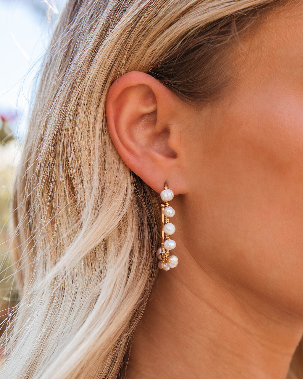 Paulina Pearl Drop Earrings